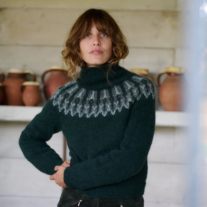 The Alder Jumper (forest green) - RTW