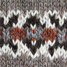 Load image into Gallery viewer, Fair Isle fitted vest (brown/multi)